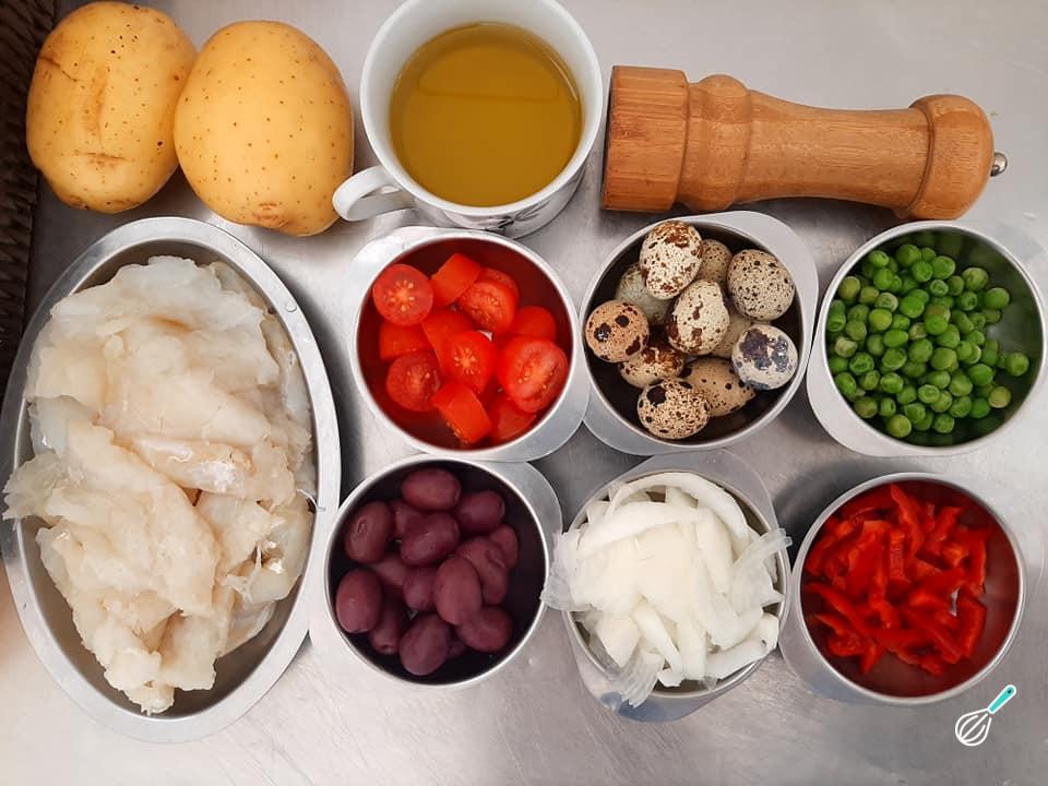 Salada de bacalhau à portuguesa: receita com fotos