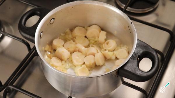 Receita de Strogonoff Vegetariano - Passo 3