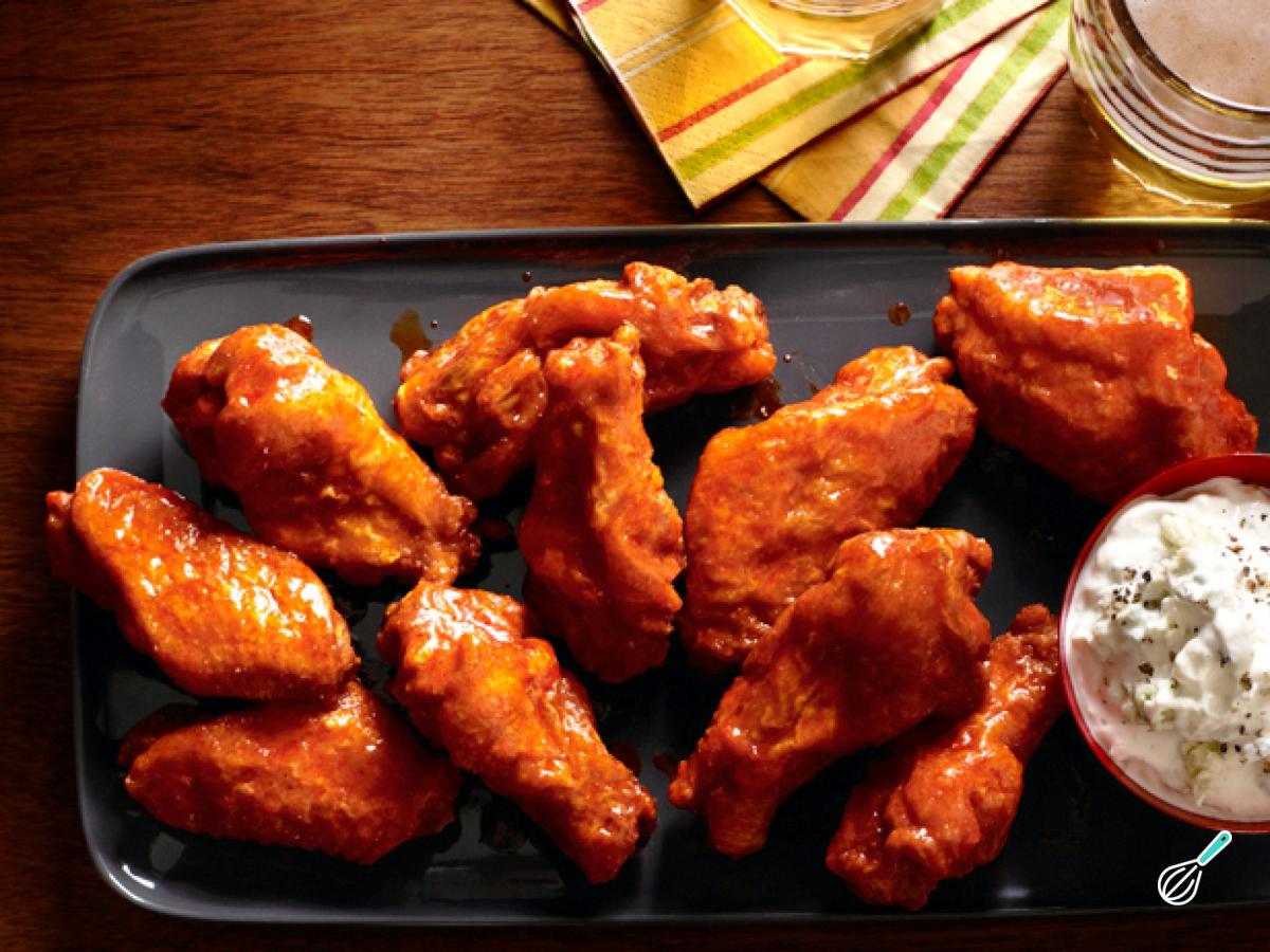 Receita de Asa de frango frita com molho