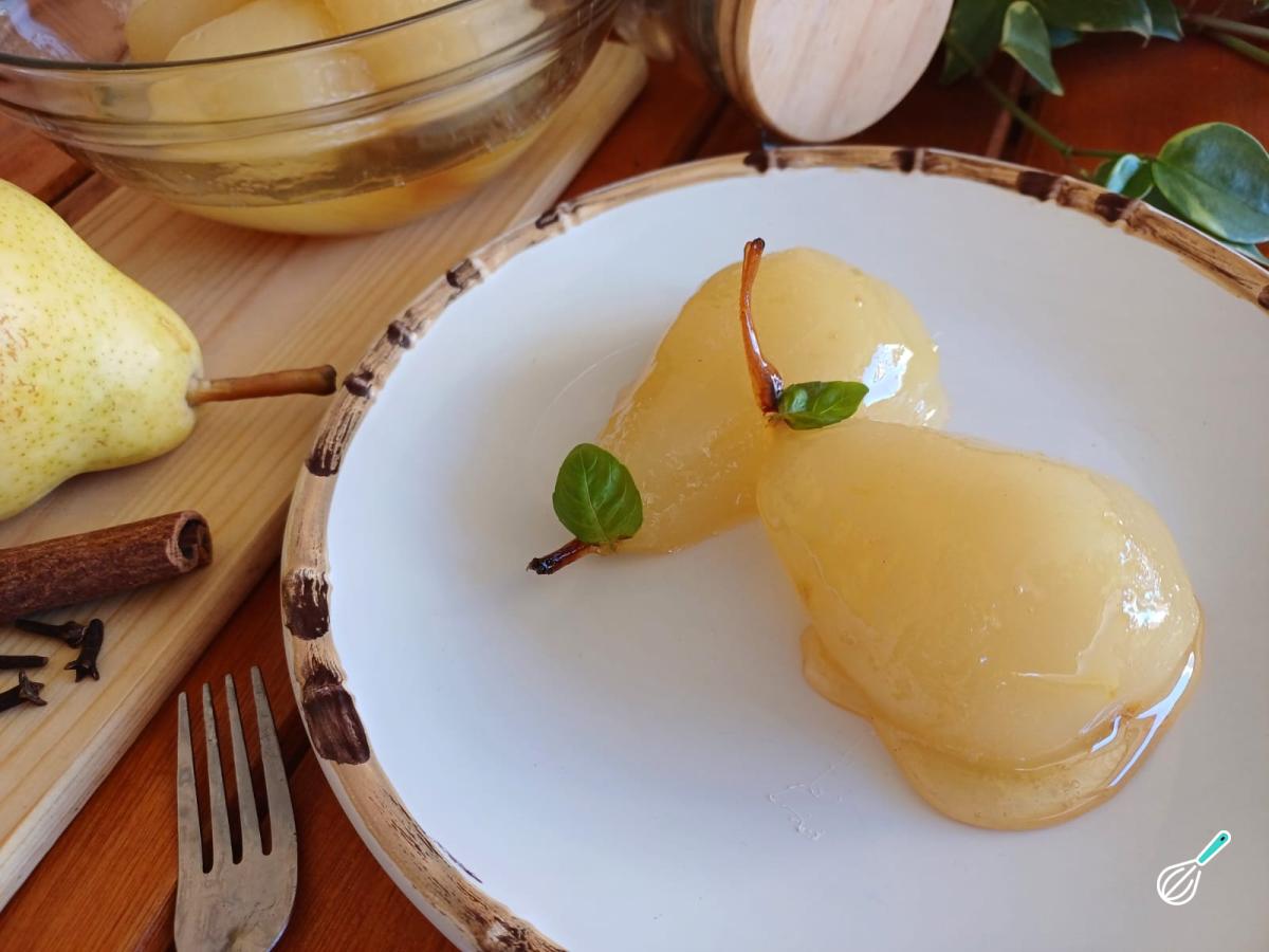 Receita de Compota de pera