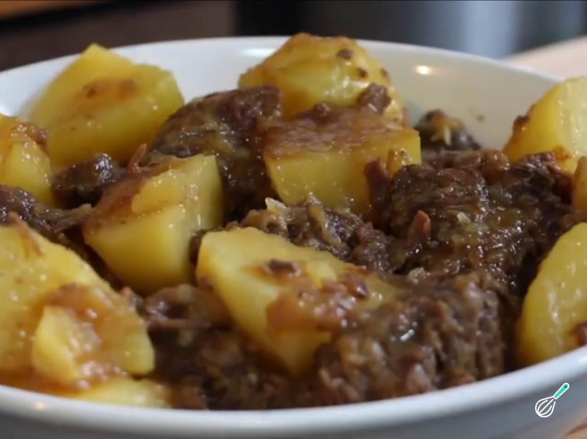 Receita de Costela bovina com batata na panela de pressão