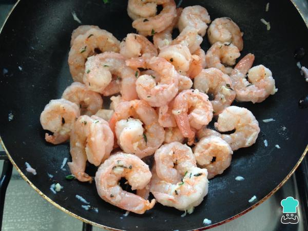 Receita de Salada de arroz com camarão - Passo 5