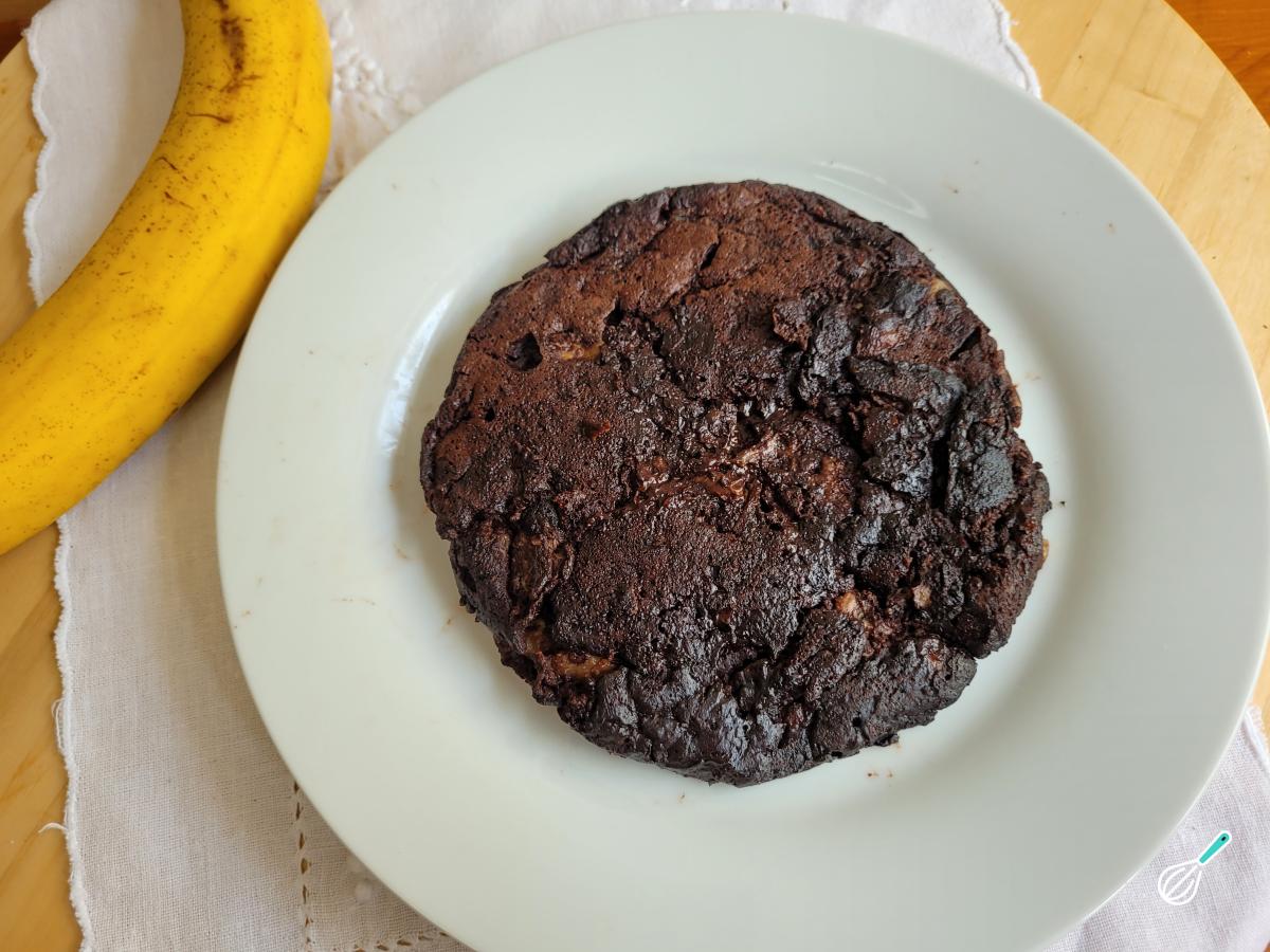 Receita de Bolo de banana fit na frigideira com 3 ingredientes