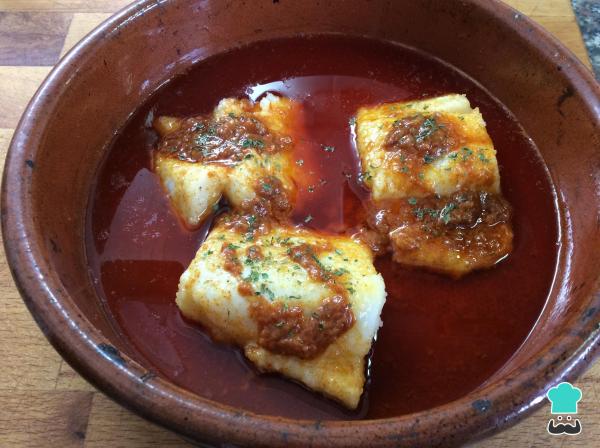 Receita de Bacalhau simples ao molho - Passo 5