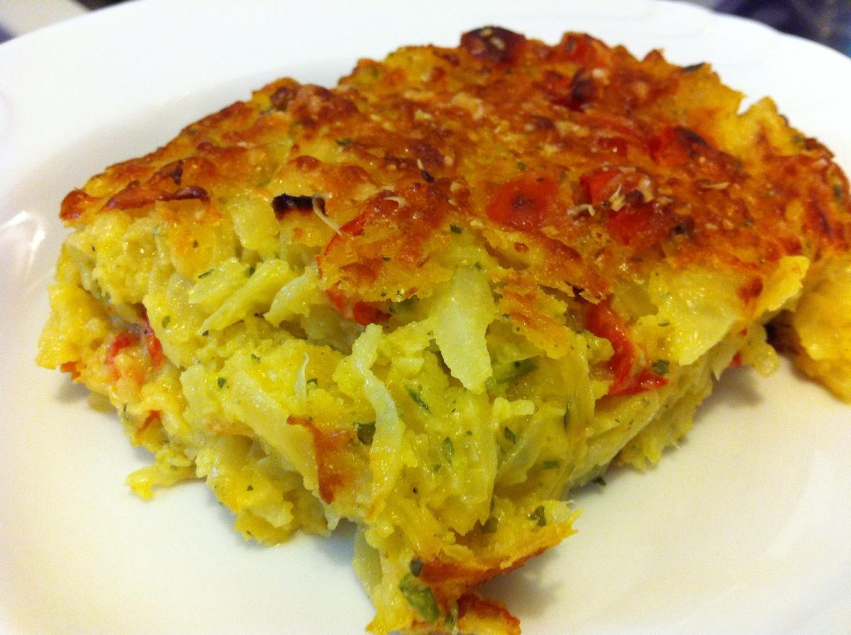 Receita de Torta de repolho de liquidificador