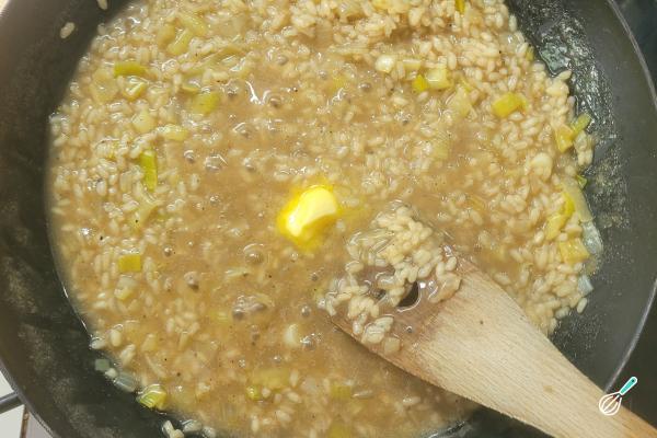 Receita de Risoto de carne com alho-poró - Passo 9