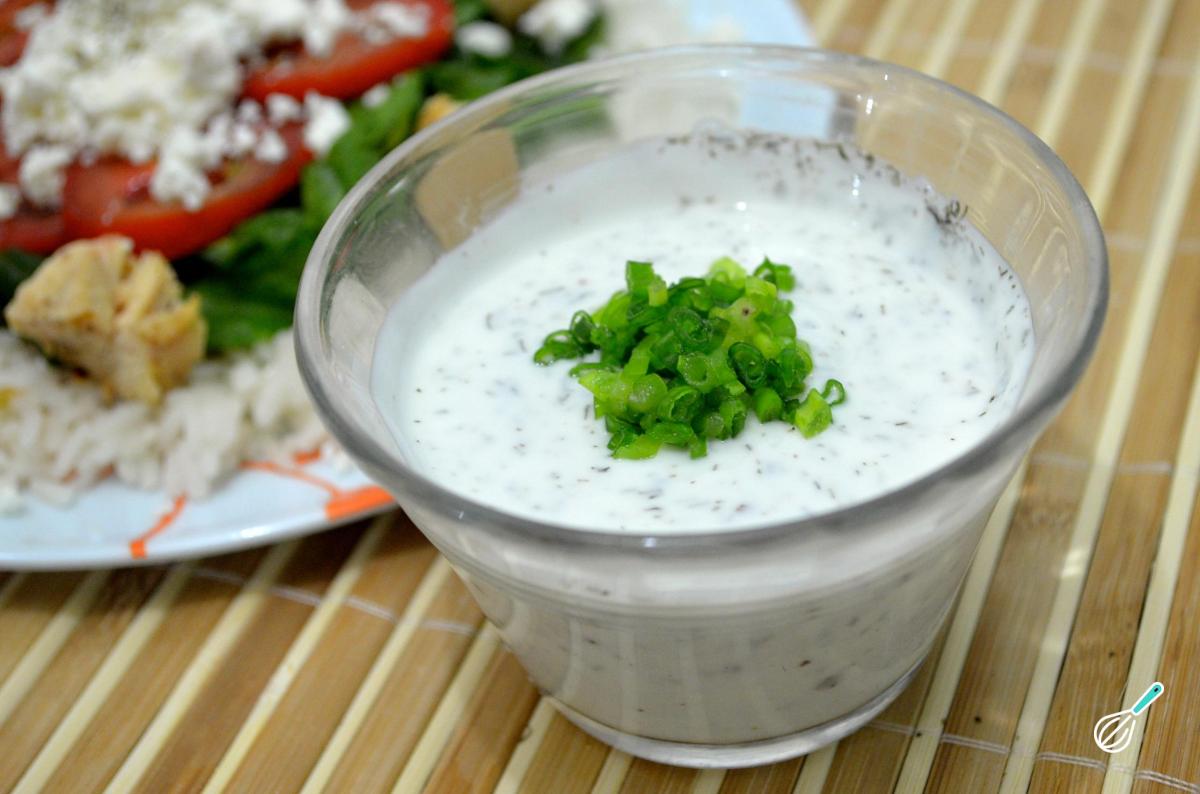 Receita de Molho ranch light