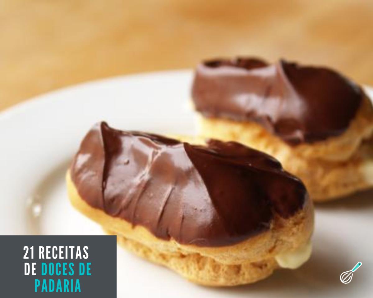 Doces de padaria: 21 receitas de sobremesas iguais as da padoca