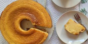 Receita de Bolo liso com leite condensado