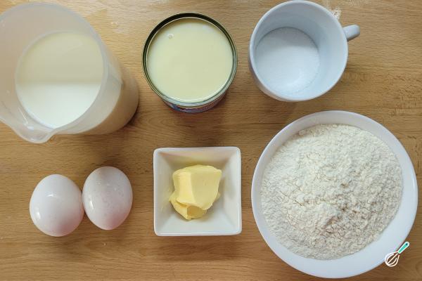 Receita de Bolo liso com leite condensado - Passo 1