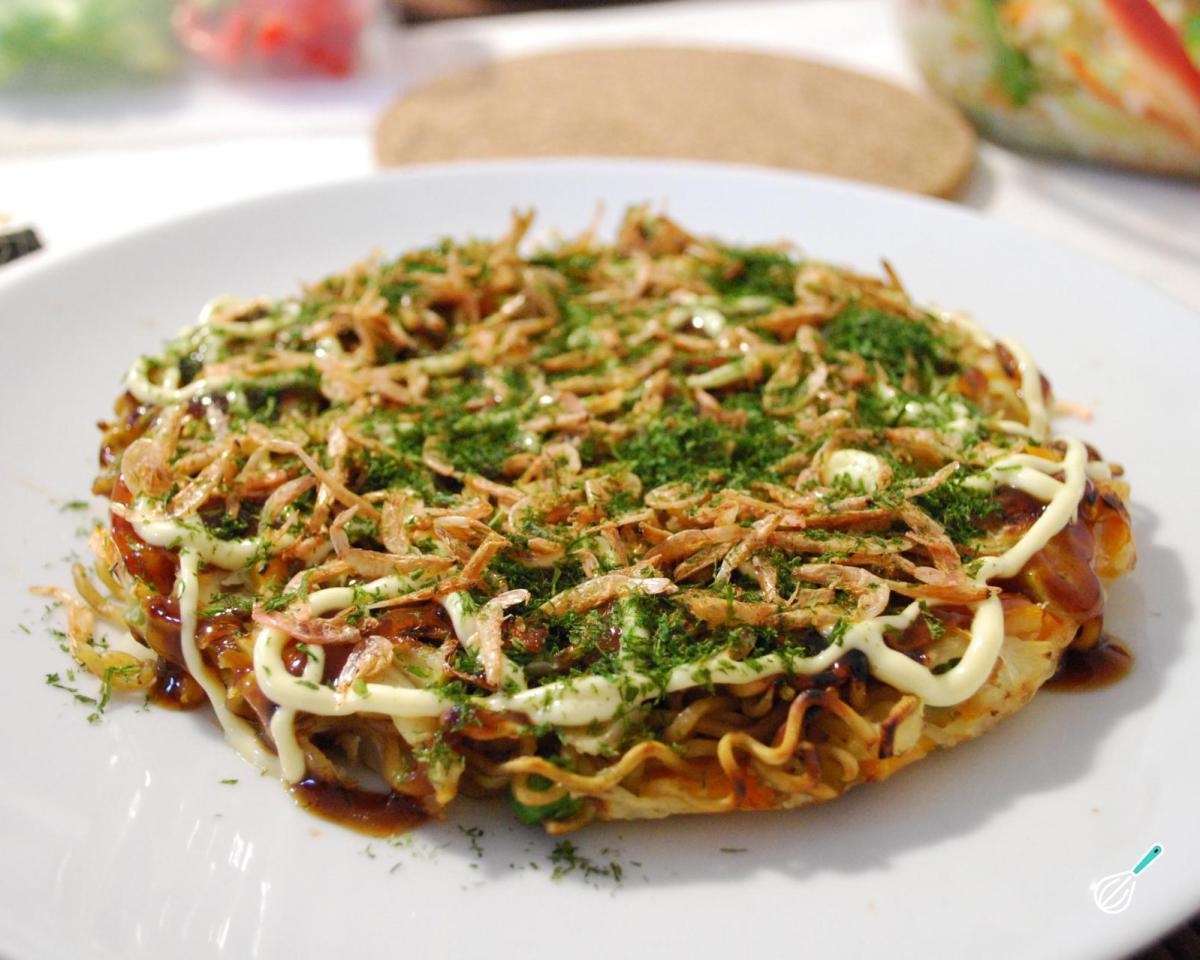 Receita de Okonomiyaki japonês