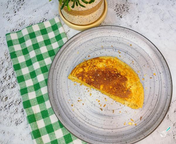 Receita de Pão de frigideira com farinha de amêndoas