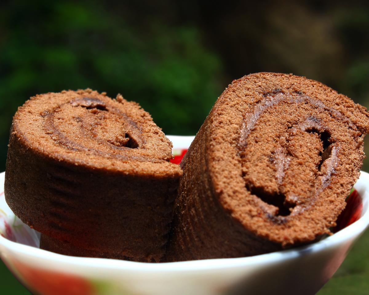 Receita de Rocambole de chocolate simples