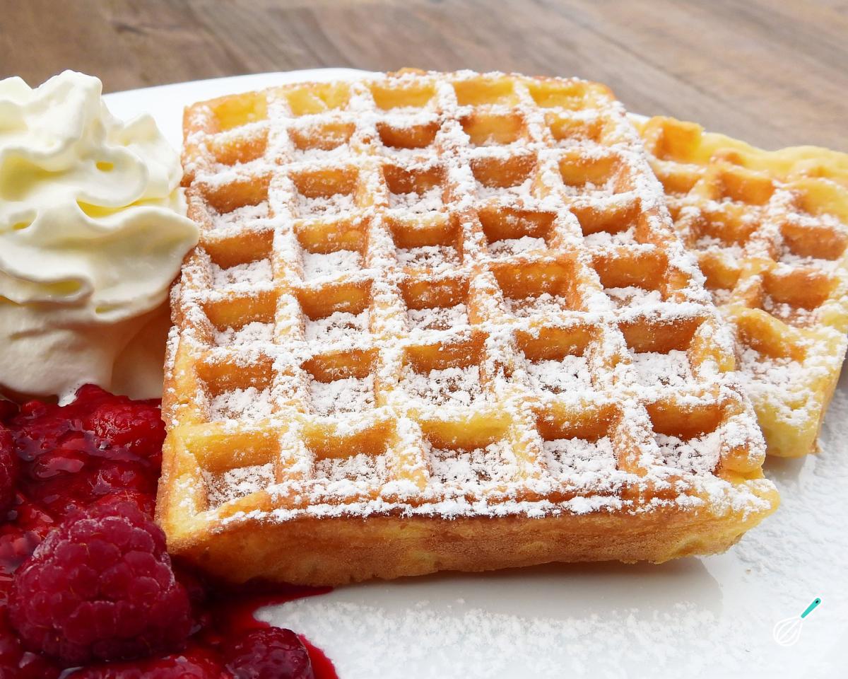 Receita de Waffle de liquidificador