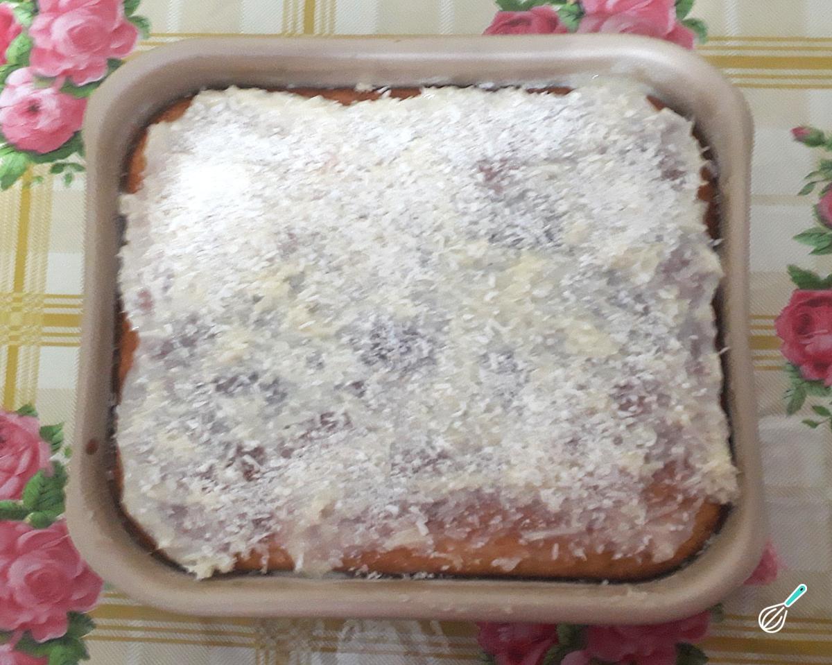 Receita de Bolo toalha felpuda fofinho