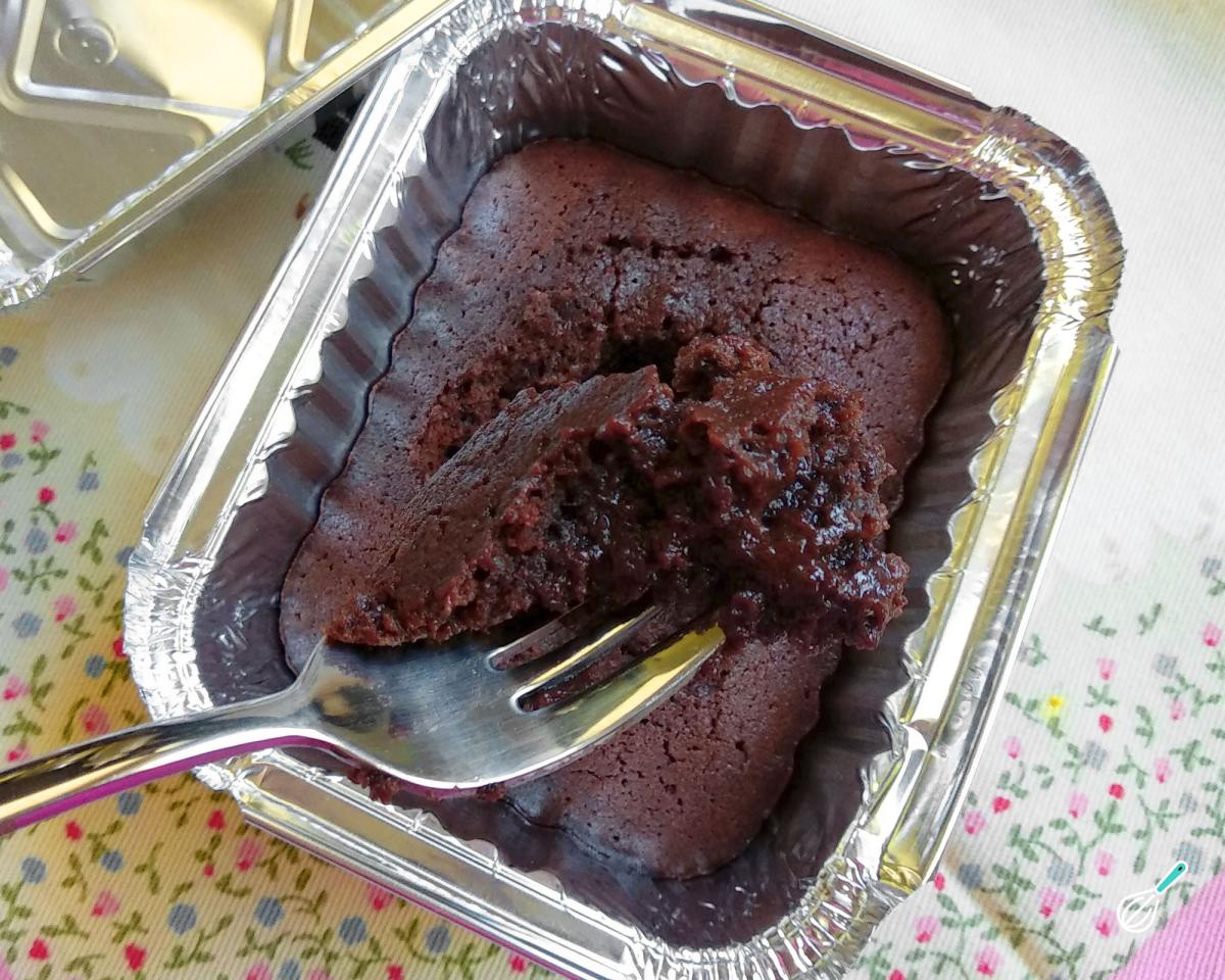 Receita de Brownie na marmita