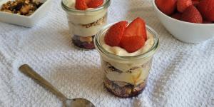 Receita de Parfait de morango