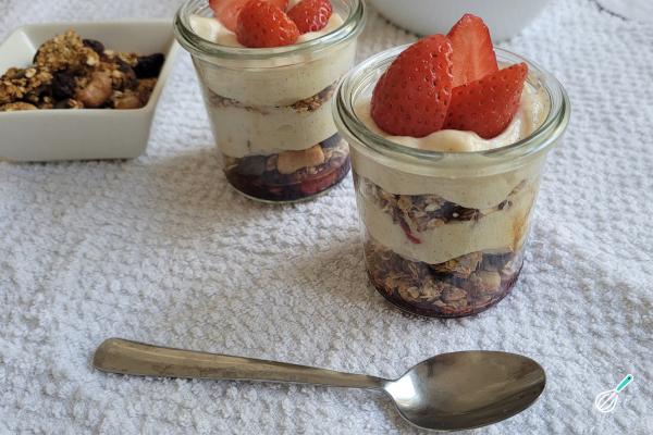 Receita de Parfait de morango - Passo 13