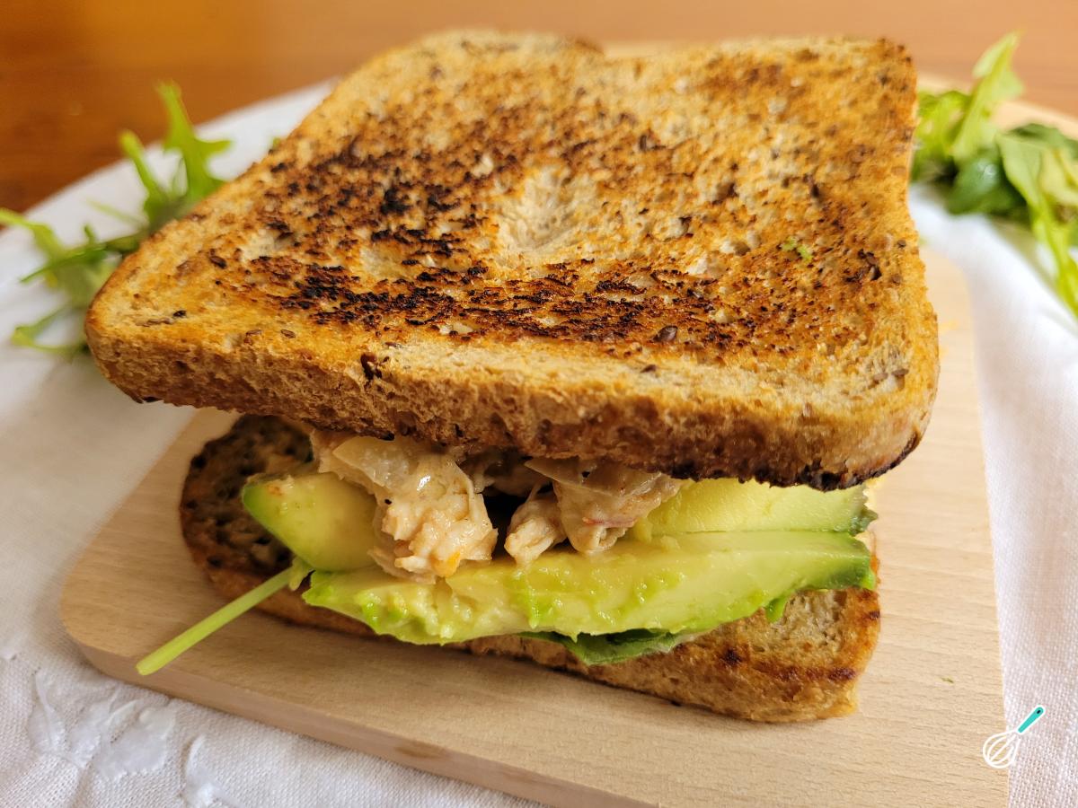 Receita de Sanduíche de frango