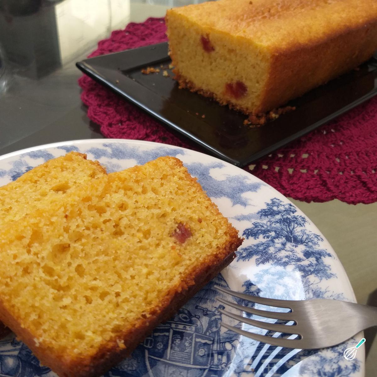 Receita de Bolo de fubá com 1 ovo