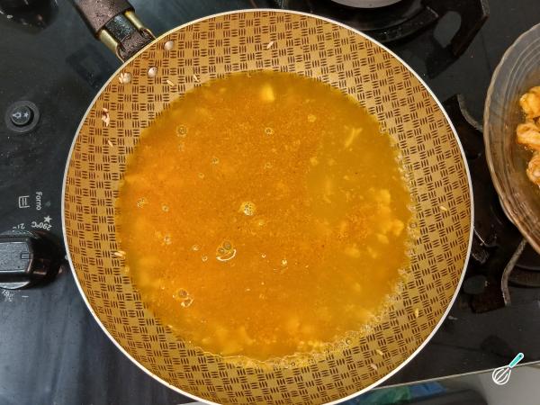 Receita de Camarão com arroz simples - Passo 6