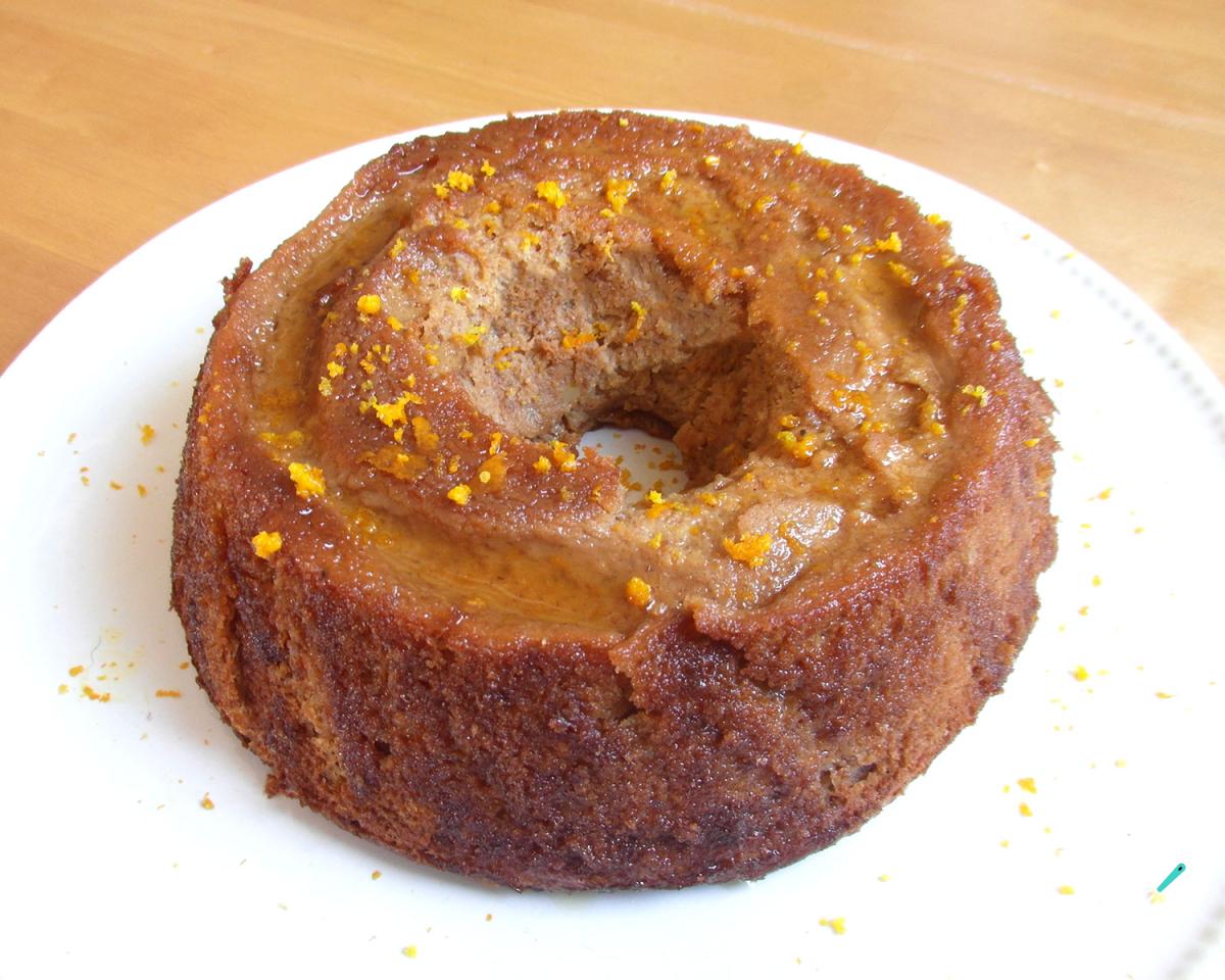 Receita de Pudim de pão integral de liquidificador