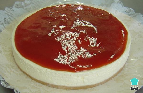 Receita de Cheesecake Romeu e Julieta