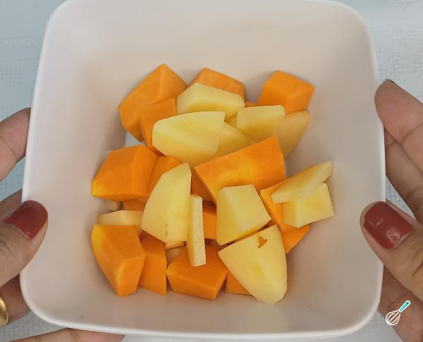 Receita de Vatapá vegano - Passo 3