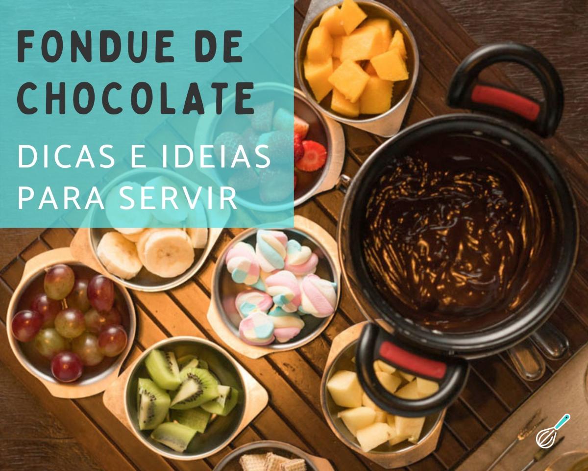 Acompanhamento para fondue de chocolate