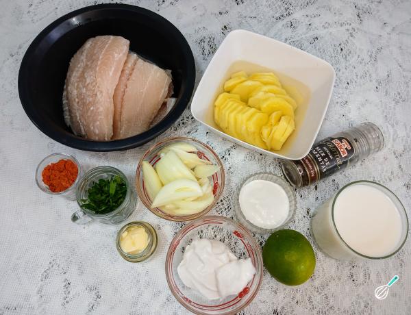 Receita de Falso bacalhau - Passo 1