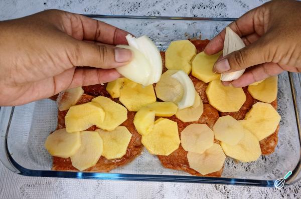 Receita de Falso bacalhau - Passo 3