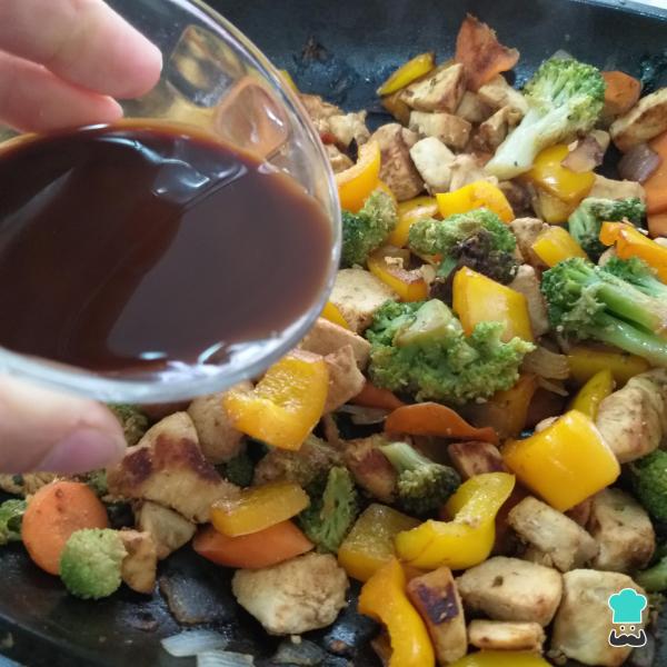 Frango Xadrez Fit - Receita Natureba