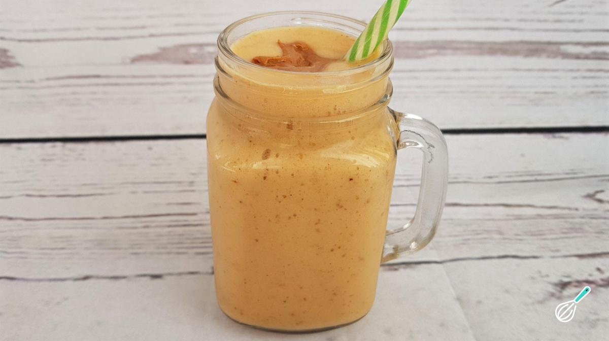 Vitamina proteica de banana