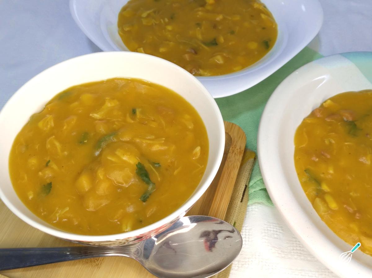 Receita de Caldo de kenga com batata