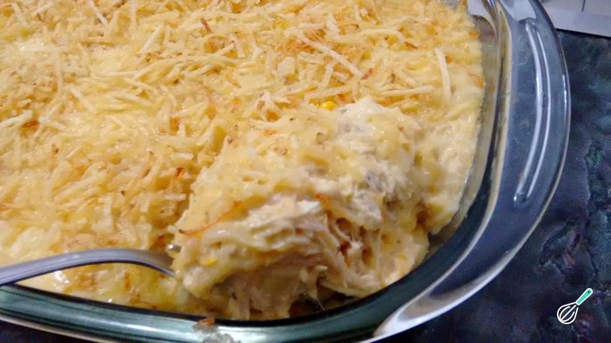 Receita de Fricassê de frango com batata