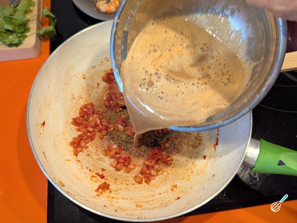 Receita de Creme de camarão - Passo 11