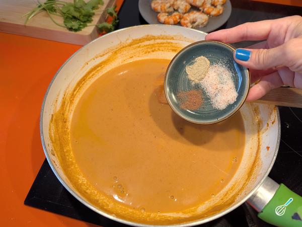 Receita de Creme de camarão - Passo 13