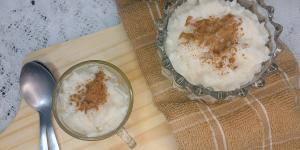 Receita de Arroz doce sem leite