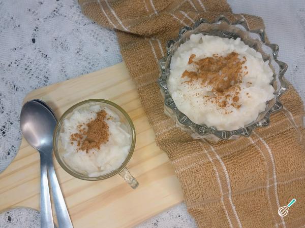 Receita de Arroz doce sem leite