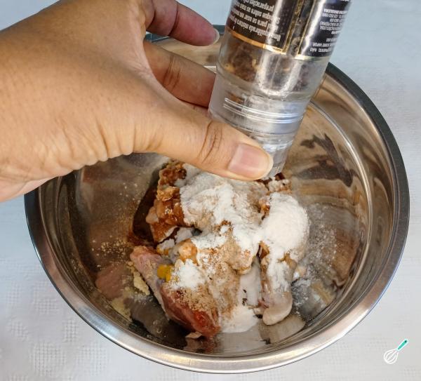 Receita de Buffalo wings - Passo 2