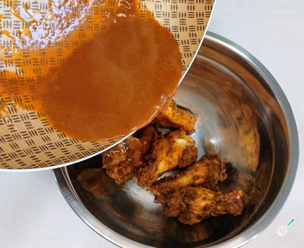 Receita de Buffalo wings - Passo 7