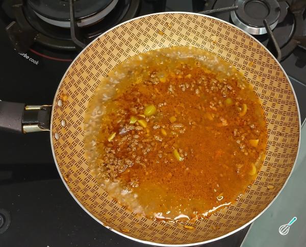 Receita de Cuscuz com carne moída - Passo 4