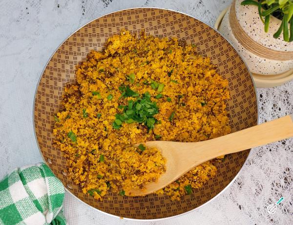 Receita de Cuscuz com carne moída - Passo 9