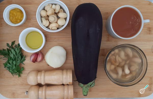 Receita de Strogonoff de berinjela (receita vegana) - Passo 1