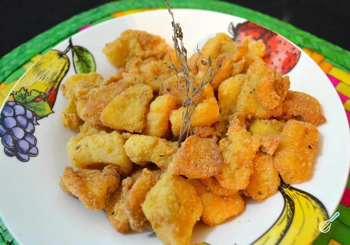 Receita de Peixe empanado frito