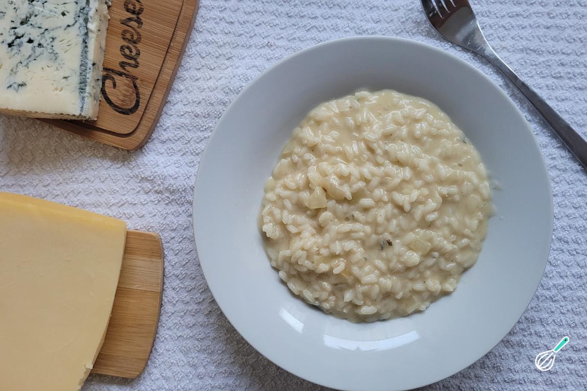 Receita de Risoto de queijo cremoso