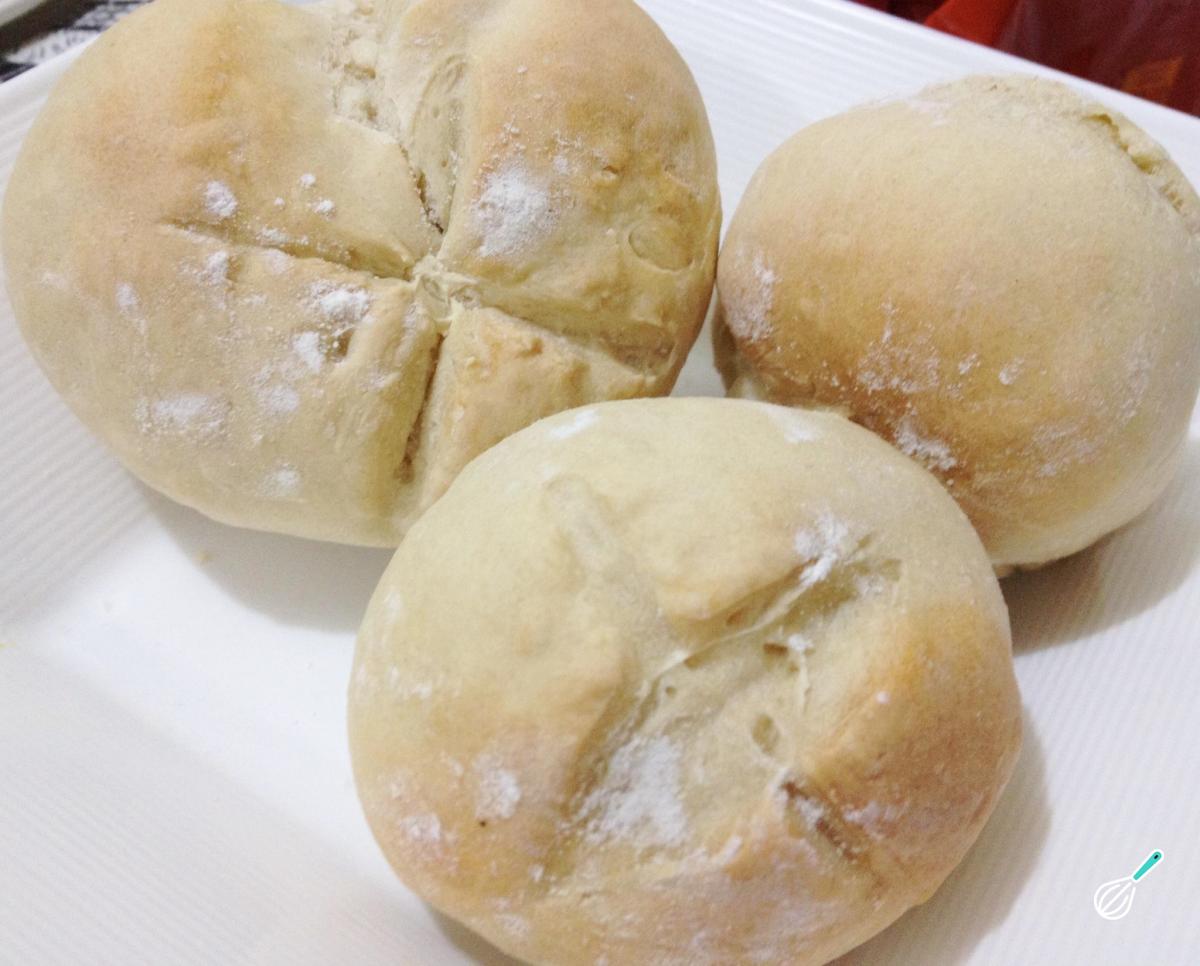 Receita de Pão branco caseiro