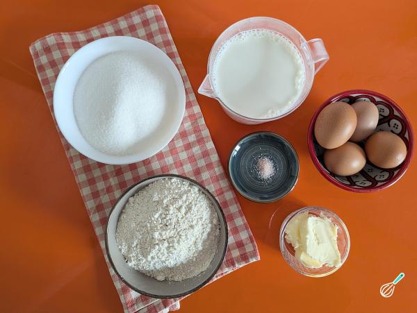 Receita de Bolo de leite tradicional - Passo 1