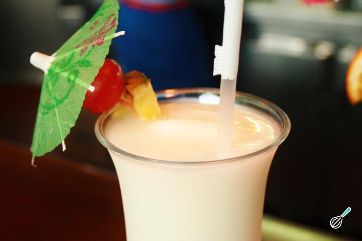 Piña colada no liquidificador