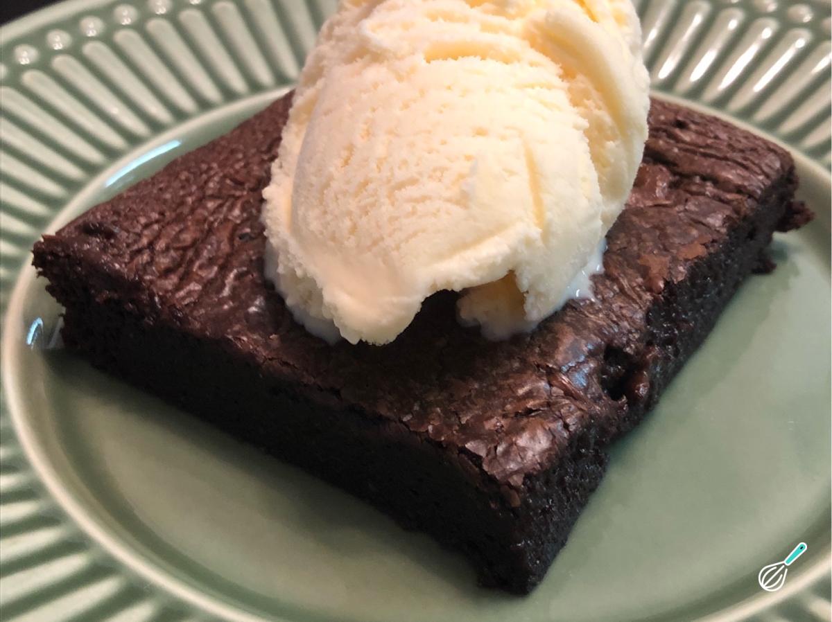 Receita de Brownie de chocolate funcional